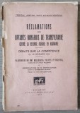 Reclamations des optants hongrois de Transylvanie contre la reforme agraire en Roumanie// 1927
