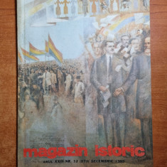 revista magazin istoric decembrie 1989-ultimul nr al revistei in comunism