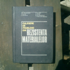 Culegere de probleme din rezistenta materialelor - Gh. Buzdugan, A. Beles, C. Mitescu