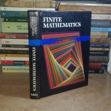 CARTE MATEMATICA : K. STEPHEN BROWN - FINITE MATHEMATICS , CANADA , 1988 #