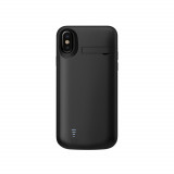 Cumpara ieftin Husa pentru Apple iPhone X / iPhone XS cu Baterie de 5000mAh Techsuit Power Pro Black, Negru, Carcasa