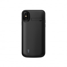 Husa pentru Apple iPhone X / iPhone XS cu Baterie de 5000mAh Techsuit Power Pro Black