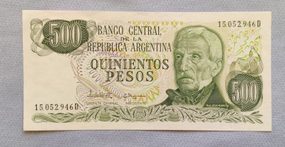 Argentina - 500 Pesos ND (1977-1982) foto