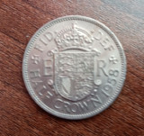 M3 C50 - Moneda foarte veche Anglia - Half crown - 1958, Europa