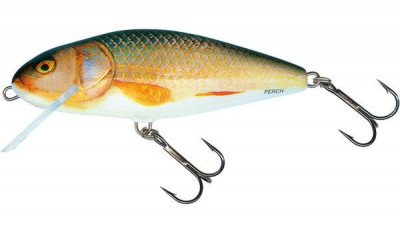 Salmo Wobler Perch Floating 8cm Real Roach foto