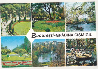 bnk cp Bucuresti - Gradina Cismigiu - necirculata foto