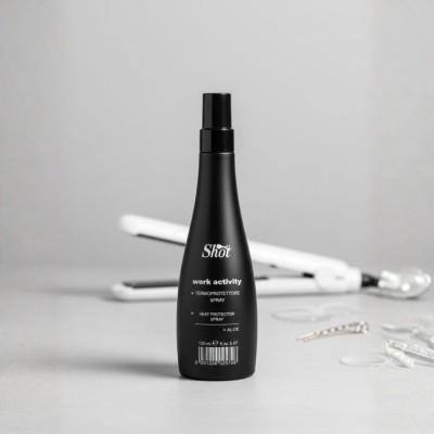 Spray protectie termică pentru par - Shot Work Activity 150 ml &amp;ndash; termoprotector par foto