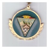 Breloc Federatia romana de motociclism FRM RSR, stare foarte buna