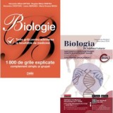 Pachet Biologie pe intelesul tuturor clasele 11-12 si 1800 de teste grila explicate - Maria Ioana Cazan, Alexandru Mihai Antohi