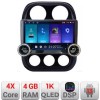 Navigatie Jeep Compass 2010-2016 Manual Kit-2500 Edotec 4+64 10.5 inch Incell 1K android Wifi 5Ghz gps internet 32 CarStore Technology