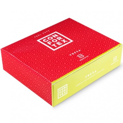 CONFORTEX - STRAWBERRY CONDOM 144 UNITS foto