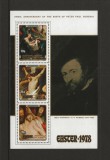 Penrhyn Island 1978 - Pasti, Rubens, picturi, arta, bloc neuzat