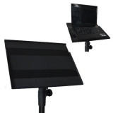 Suport laptop/tableta, montare pe trepied, 415 x 315 mm, negru, General