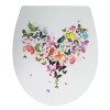 Capac WC duroplast, KT-T00PDS12, model fluturi, inchidere lenta, 370 x 410 mm