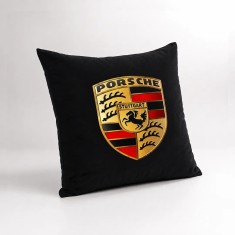 Fata de perna cu sigla Porsche, 45 x 45, Magrot 26034