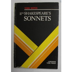 NOTES ON SHAKESPARE &#039;S SONNETS by GEOFFREY M. RIDDEN , 1982