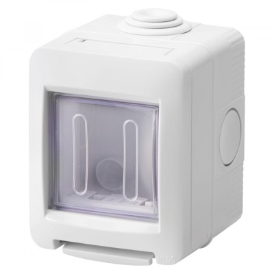 Doza aplicata PT 2M IP55 Gewiss Chorus gri GW16512 foto