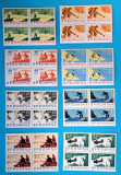 TIMBRE ROMANIA LP 544/1962 -PESCUITUL SPORTIV - Bloc de 4 timbre -MNH, Nestampilat