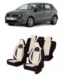 Cumpara ieftin Set Huse scaune auto dedicate VW POLO 2009 - 2017 ( Insertii de piele ecologica)