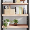 VidaXL Poliță de perete, 80x50x(2-6) cm, lemn masiv de stejar netratat
