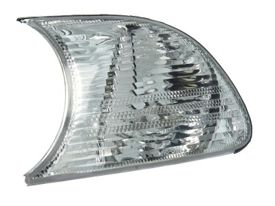 Lampa semnalizare fata Bmw Seria 3 E46 Coupe/Cabrio 05.1999-09.2001 BestAutoVest partea stanga , alba cu suport bec foto