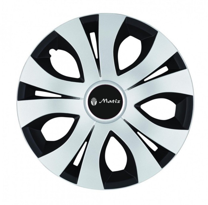 Set 4 capace roti pentru Matiz, model Top Mix, R15
