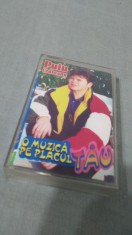CASETA AUDIO PUIU CODREANU -O MUZICA PE PLACUL TAU ORIGINALA FOARTE RARA !!!