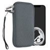 Husa universala pentru telefon, XL - 6.8&quot;, Neopren, Gri, 46188.4.22, Kwmobile
