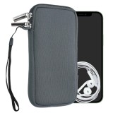 Husa universala pentru telefon, XL - 6.8&quot;, Neopren, Gri, 46188.4.22