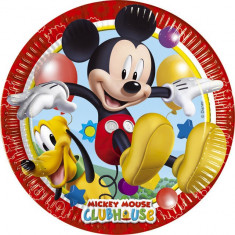 Farfurii Party Mickey Mouse Playful 23cm set 8 buc foto