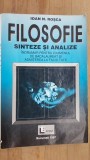 Filosofie. Sinteze si analize- Ioan N.Rosca