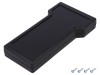 Carcasa TEKO TEKBOX TBT-B.9-AS pentru Echipamente cu Ecran, ABS, Negru, 88x163x25mm, Compartiment Baterie, Cu Clapeta