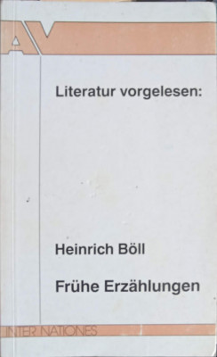 FRUHE ERZAHLUNGEN-HEINRICH BOLL foto