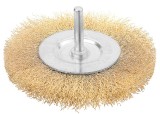 Perie Abraziva Circulara Sarma 100mm Industrial Tolsen, Curatare Slefuire Metal, Ax 6.35mm