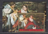 A10 JC 64 - Colita foarte veche - Ajman - pictura religioasa