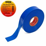 Banda izolatoare albastra vinil 19mm x 20m Premium Super Power 33+ HighPower
