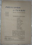 REVISTA PREOCUPARI LITERARE,Dir.VLADIMIR STREINU/nr.8-9/1942(L.Blaga/D.Stelaru+)