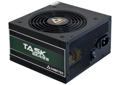 SURSA CHIEFTEC 500W (real), Task series, fan 12cm, certificare 80PLUS Bronze, foto