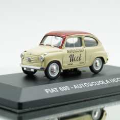 Fiat 600 - Autoscuola Ucci - Eaglemoss 1/43