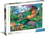 Puzzle Compact 500 Piese The Old Shoe House Casa de pantofi veche