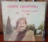 Disc vinil Gioni Dimitriu - Momente vesele NM- ( o mica denivelare , adaos de material din fabricație )