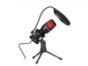 Microfon USB profesional RGB, cu trepied, anulare zgomot, podcast, gaming, Oem