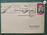 Carte postala corespondenta ,cu timbru si stampile