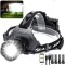 Lanterna frontala cu zoom telescopic, rezistenta la apa, Accesorii incluse