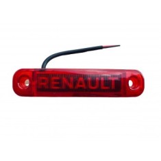 Lampa de gabarit cu LOGO Renault Rosie 12v-24v