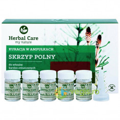 Herbal Care Tratament Fiole Cu Extract De Coada-Calului Pentru Par Foarte Deteriorat 5 x 5ml