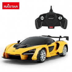 MASINA CU TELECOMANDA McLAREN SENNA GALBEN CU SCARA 1 LA 18 SuperHeroes ToysZone