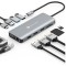 Statie de andocare NOVOO HUB Type-C 11 in 1 - RESIGILAT