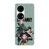 Husa compatibila cu Huawei P50 Pro model Spy x Family, Silicon, TPU, Viceversa, Transparent, Carcasa