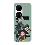 Husa compatibila cu Huawei Nova Y70 model Spy x Family, Silicon, TPU, Viceversa, Transparent, Carcasa